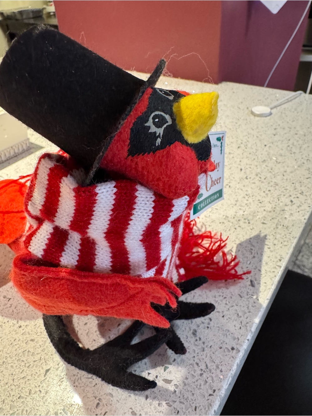 Annalee 8" Christmas Cardinal, with Tags! - Picture 4 of 4